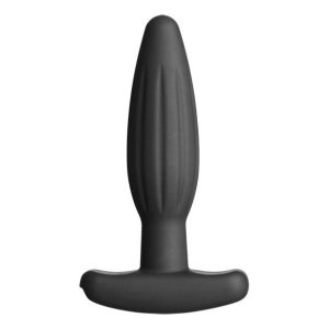 ElectraStim Silicone Noir Rocker Butt Plug M