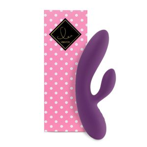 FeelzToys Lea Rabbit Vibrator Soft Roos