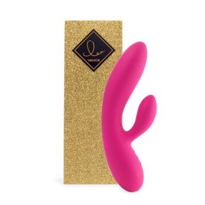 FeelzToys Lea Rabbit Vibrator Glitter Paars