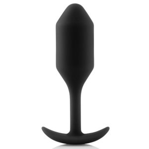 B-Vibe Snug Butt Plug 2 Zwart