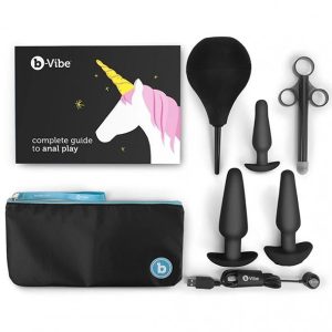 B-Vibe Anaal Training & Educatie Set Zwart