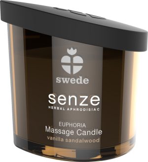 Swede Massagekaars Euphoria - Vanilla Sandalwood (150ml)