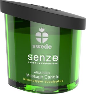 Swede Massagekaars Arousing - Lemon Pepper Eucalyptus (150ml)