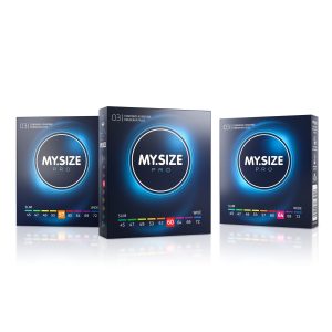 MySize PasPakket 57-60-64mm (omtrek 11,5 tot 14 cm)