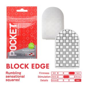 Tenga Pocket Stroker - Praktische Wegwerp Masturbator In Zakformaat Block Edge Road