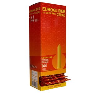 Euroglider 144 Condooms + 200ml Glijmiddel