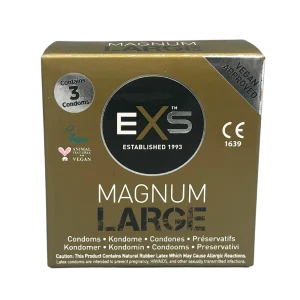 EXS Magnum Large Condooms (60mm) 3 stuks