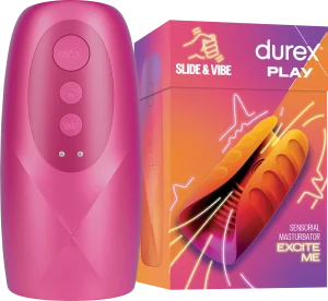 Durex Slide & Vibe - Sensorische Masturbator