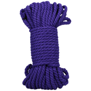 Doc Johnson Bind and Tie - 6 mm Hennep Bondage Touw - 50 ft - Violet