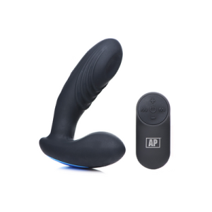 XR Brands P-Thump - Tapping Prostate Vibrator met Afstandsbediening en 7 Snelheden