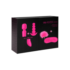 Switch by Shots Pleasure Kit #3 - Vibrator with Different Attachments