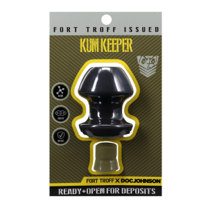 Doc Johnson Kum Keeper - Medium - Zwart