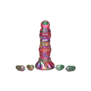 XR Brands Larva - Siliconen Ovipositor Dildo met Eieren