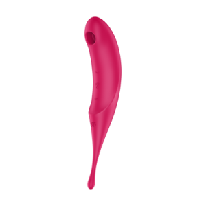 Twirling Pro - Tip Vibrator met App - Rood