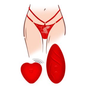 ToyJoy - Angel Panty Vibrator met Remote Rood