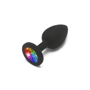 ToyJoy - Diamond Booty Jewel Small Butt Plug Zwart