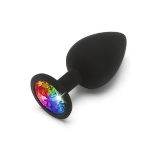 ToyJoy - Diamond Booty Jewel Large Butt Plug Zwart