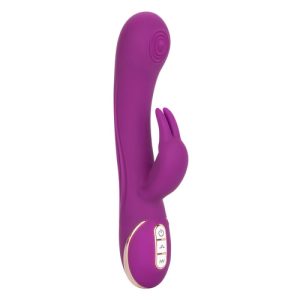 CalExotics - Siliconen Thumping Rabbit Vibrator Waterproof