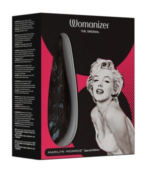 Womanizer Marilyn Monroe Special Edition Classic 2 - 4 Kleuren Black marble - zwart marmer gevlamd