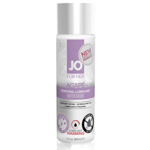 System JO - For Her Agape Waterbasis Glijmiddel Warm 60 ml