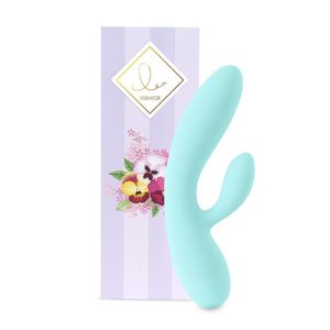 Feelztoys - Lea Vibrator Soft Siliconen + USB-oplaadbaar Lichtblauw