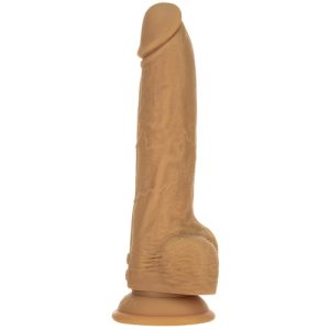 Naked Addiction - Stotende Dildo met Afstandsbediening 23 cm Caramel