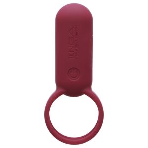 Tenga - SVR Smart Vibe Ring Krachtig Vibrerende Penis Ring Rood