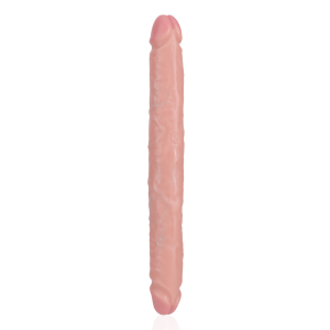 RealRock Dunne Dubbele Dildo 30,5 Cm Blank