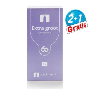 Condoom.nl Extra Groot Condooms 60mm