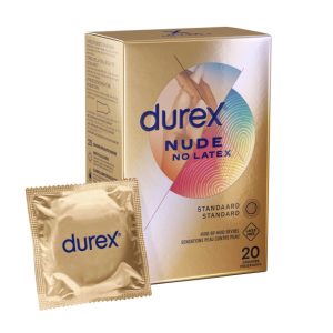 Durex Nude - Latexvrij Condooms voor huid-op-huid gevoel