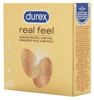 Durex Nude (Real Feel) Latexvrije Condooms Durex Real Feel - 12 latex vrije condooms (4x3)