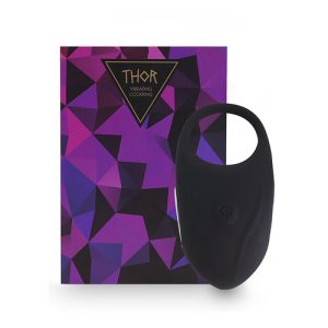 Feelztoys - Thor Vibrerende USB-Oplaadbare Cockring Zwart