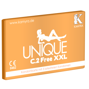 Kamyra Unique C.2 Free XXL Latexvrije Condooms - 3 Stuks