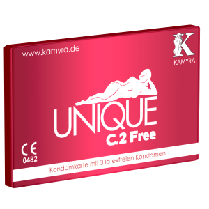 Kamyra Unique C.2 Free Latexvrije Condooms - 3 Stuks