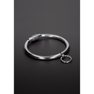 Steel by Shots Halsband met Combinatieslot - Klein