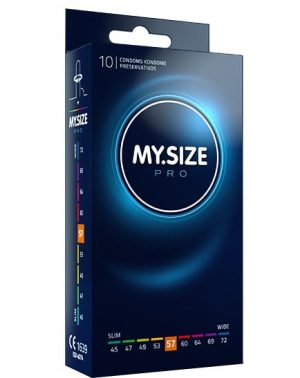 MySize PRO 57mm - Iets Ruimere Condooms 10 stuks