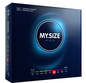 MySize PRO 60mm - Ruimere XL Condooms 36 stuks