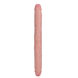 RealRock Extra Lange Dubbele Dildo huidskleur