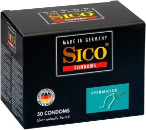 Sico Spermicide Condooms - Zaaddodend Glijmiddel 72 stuks