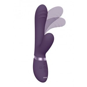 Vive Tani Flexible Clitoris & G-Spot Vibrator 21,5 Cm Purper