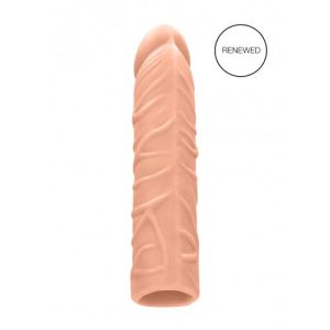 RealRock Penis Sleeve Recht 17 Cm Bruin