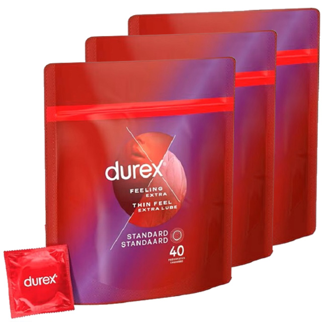 120x durex thin feel extra lube