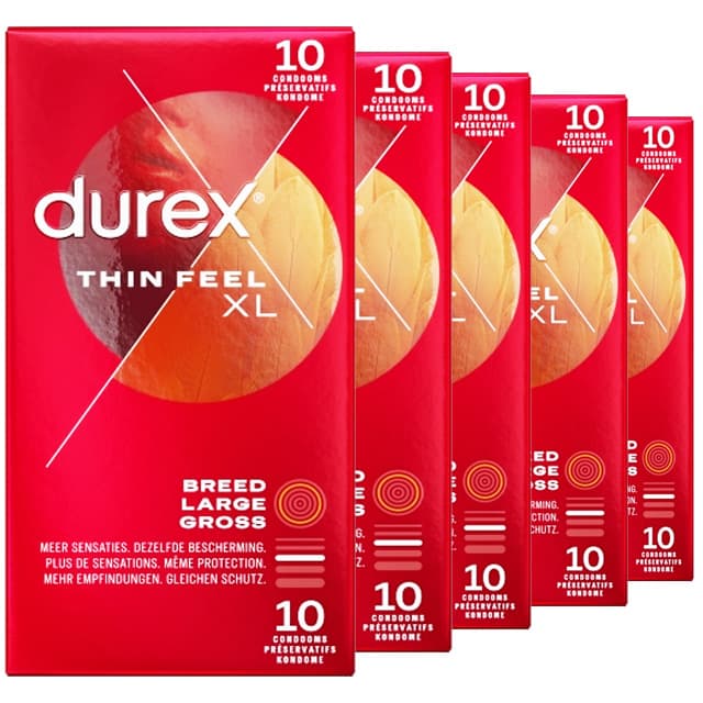 40 10 durex thin feel xl