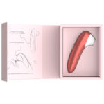 Womanizer - Pro Air Pressure Clitoris Stimulator Rood