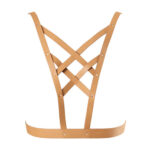 Bijoux Indiscrets - Maze Net Cleavage Harnas Bruin