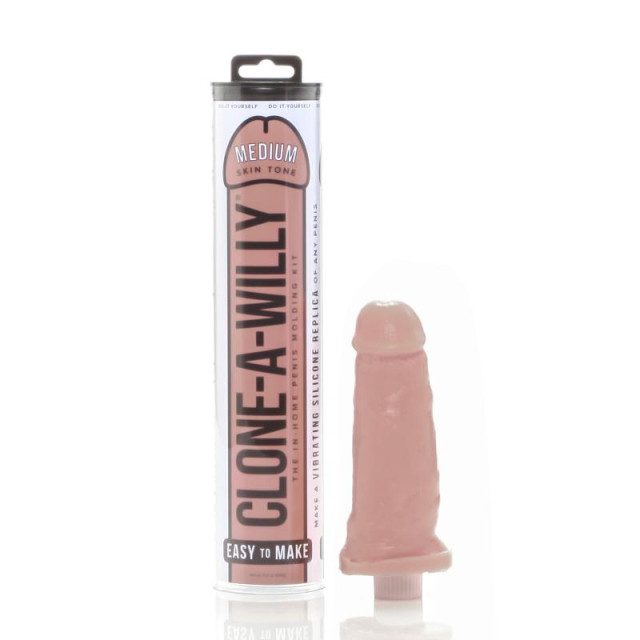 clone a willy kit levensechte dildo op maat medium tone
