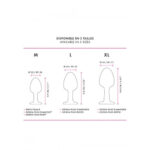 Dorcel - Geisha Plug Ruby L Zilver