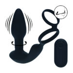Levelz - Dual Prostate Stimulator met Cock & Ball Ring + Afstandsbediening