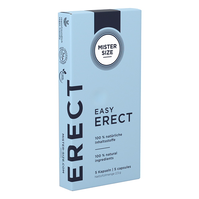 mister size easy erect 5 capsules front
