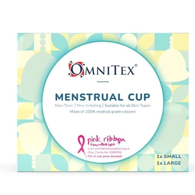 omnitex menstrual cup 2 stuks small large